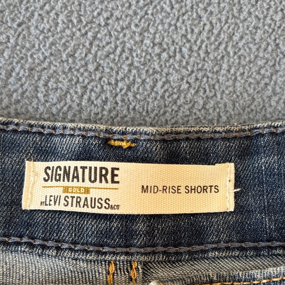 Levi Strauss Women's Blue Jean Shorts
